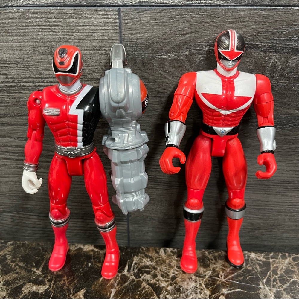 Time Force Power Rangers and Cyberarm Power Ranger - Picture 4 of 7